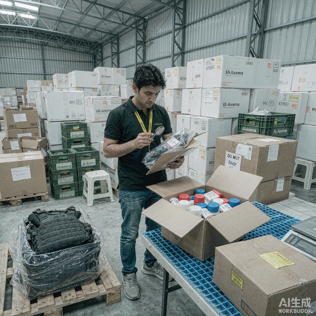 伊拉克出口产品检验场景